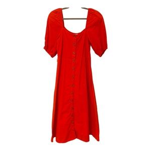 H&M Crêped Cotton Dress